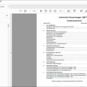 Case Hydraulikbagger 9007 Service Manual 7-22621 - PDF DOWNLOAD (German)