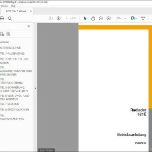Case Radlader 621E Betriebsanleitung 87583978 - PDF DOWNLOAD (German)