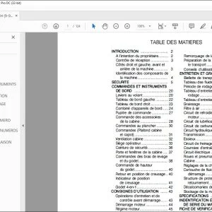 Case W20 Chargeuse sur pneus Manuel de l’Opérateur 9-9681 - PDF DOWNLOAD (French)