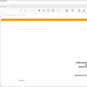 Case WX 210 WX 240 Tier 3 NOTICE D’UTILISATION ET ENTRETIEN 87603845 - PDF DOWNLOAD (French)
