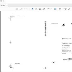 Case type 821 C CHARGEUSE MOYENNE sur pneumatiques Notice d’instructions 6-27372 - PDF DOWNLOAD (French)