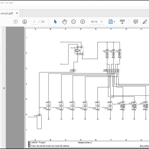 Claas Tractor AXION 800 (A60A61) Electrical Schematic Manual - PDF DOWNLOAD