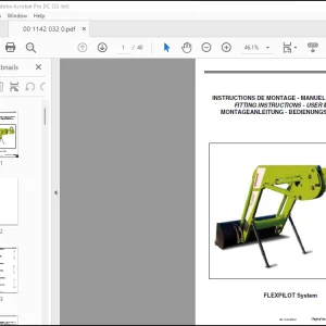 Claas Tractor FLEXPILOT System FR DE EN RU Operator's Manual - PDF DOWNLOAD