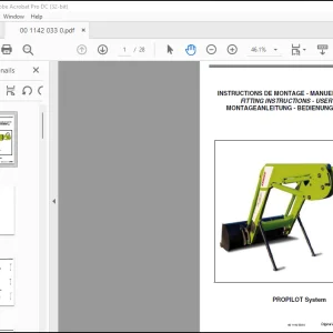 Claas Tractor PROPILOT System FR DE EN RU Operator's Manual - PDF DOWNLOAD