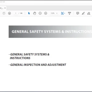 Manitou Articulated Platform 160ATJ E3 Service Manual - PDF DOWNLOAD