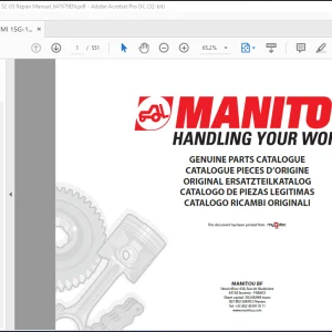 Manitou MI 15G-18G-20G-25G-30G-35G S2 US Repair Manual_647679EN - PDF DOWNLOAD