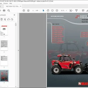 Manitou MLT 634-732-735-741 MT 732-932-1030 75-100CV ST3B Repair Manual 647412EN - PDF DOWNLOAD