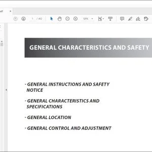 Manitou MLT 634 936088 Telehandlers Service Manual - PDF DOWNLOAD