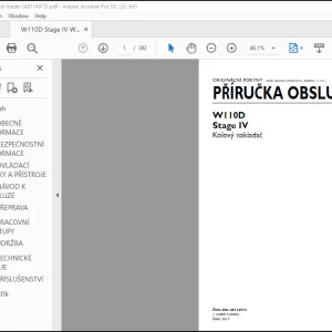 New Holland W110D Stage IV Kolový nakladac PRÍRUCKA OBSLUHY (48114973) - PDF DOWNLOAD (Czech)   