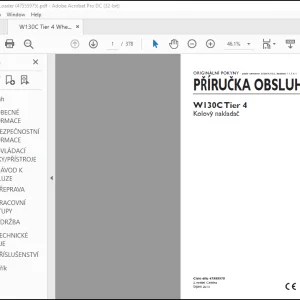 New Holland W130C Tier 4 Kolovy nakladac PRÍRUCKA OBSLUHY (47555975) - PDF DOWNLOAD (Czech)