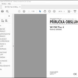 New Holland W170C Tier 4 Kolovy nakladac PRÍRUCKA OBSLUHY (47558756) - PDF DOWNLOAD (Czech)