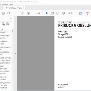 New Holland W190D Stage IV Kolovy nakladac PRÍRUCKA OBSLUHY (51576097) - PDF DOWNLOAD (Czech)
