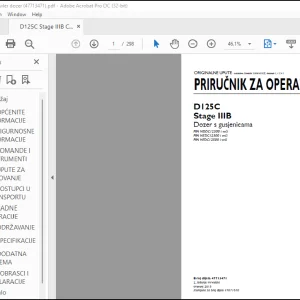New HollandD125C Stage IIIB Dozer s gusjenicama PRIRUCNIK ZA OPERATERA 47713471 - PDF DOWNLOAD (Croatian)