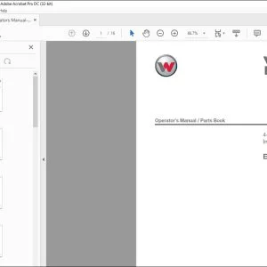 Wacker Neuson 4-Stroke Petrol Internal Vibrator Ezyvibe4 Operator’s Manual - PDF DOWNLOAD