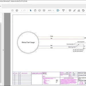Wacker Neuson Dingo K9D K94 & K95 Loader Wiring Harness Manual - PDF DOWNLOAD