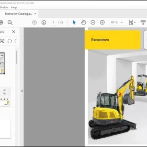 Wacker Neuson Excavator Catalog Manual - PDF DOWNLOAD