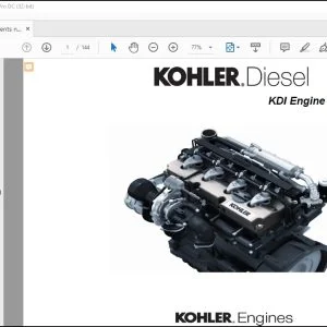 Wacker Neuson KOHLER Diesel KDI Engine / Strategy Parts Manual - PDF DOWNLOAD