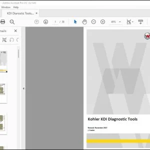 Wacker Neuson Telehandler KDI Diagnostic Tools Manual  - PDF DOWNLOAD