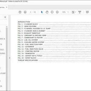 Yanmar 3TNV70-XBV Engine Parts Manual 50940095 - PDF DOWNLOAD