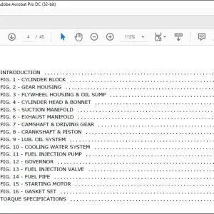 Yanmar 4TNV88-BKMSR2 Engine Parts Manual 50940310 - PDF DOWNLOAD
