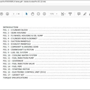 Yanmar 4TNV98-ZNMS3R (iT4) Engine Parts Manual R1651650R (X-Series) 50940311B - PDF DOWNLOAD