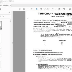 1949-1951 Cessna 170A Parts Catalog Manual - PDF DOWNLOAD