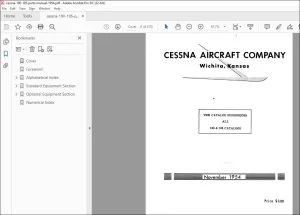 1954 Cessna Aircraft 190 & 195 Parts Catalog Manual - PDF DOWNLOAD