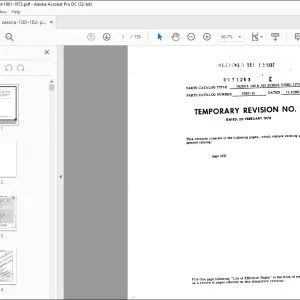 1961-1973 Cessna 180 & 185 Series Parts Catalog Manual - PDF DOWNLOAD