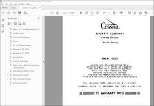 1962-1973 Cessna 172 Parts Catalog Manual - PDF DOWNLOAD