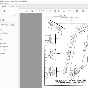 1963 Cessna 172 & 175 Parts Catalog Manual - PDF DOWNLOAD