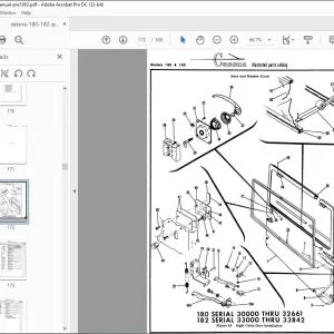 1963 Cessna Aircraft 180 & 182 Parts Catalog Manual - PDF DOWNLOAD