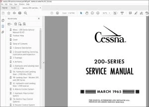 1965 Cessna 200 Series Service Manual - PDF DOWNLOAD