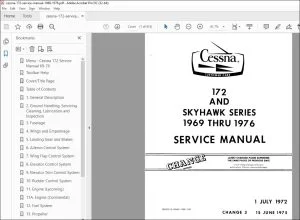 1969-1976 Cessna 172 Series Service Manual - PDF DOWNLOAD