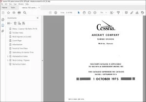 1974-1975 Cessna 182 Parts Catalog Manual - PDF DOWNLOAD
