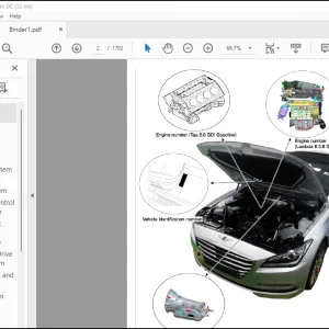 2015 Hyundai Genesis 3.8 GDI Workshop Manual - PDF DOWNLOAD