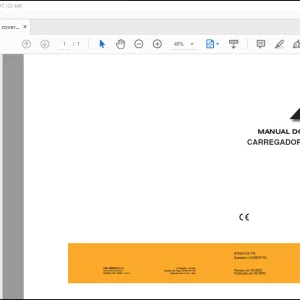 CASE 435 445 CARREGADOR SKID STEER MANUAL DO OPERADOR(87645743 PG) -  PDF DOWNLOAD (Portuguese)