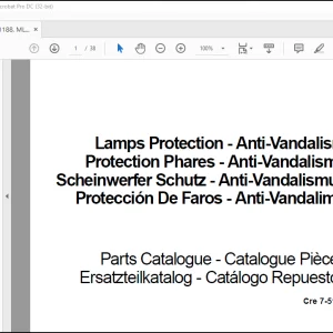 CASE Crawler Excavators 788 988 1188L Lamps Protection - Anti-Vandalism Parts Catalogue Manual(7-5180)_EN_FR_ES_DE - PDF DOWNLOAD