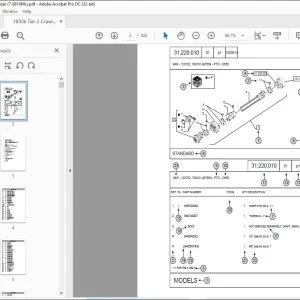 CNH 1850K Tier 2 Crawler Dozer Parts Catalogue Manual - PDF DOWNLOAD