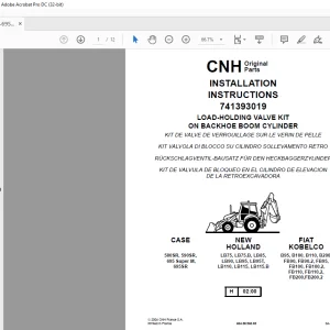 CNH 580SR-590SR-695SR-695SM INSTALLATION INSTRUCTIONS Manual 6045896083 - PDF DOWNLOAD