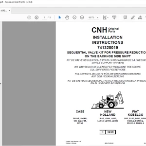 CNH 580SR-590SR-695SR-695SM, ML INSTALLATION INSTRUCTIONS Manual 6036703601 - PDF DOWNLOAD