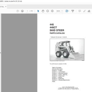 Case 445, 445CT Skid Steer-ML PARTS CATALOG Manual 7-9162ML - PDF DOWNLOAD (EN-IT-ES-DE-FR)