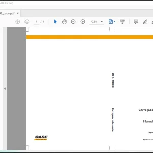 Case 521E - TIER III Carregador sobre rodas Manual do operador(87647792) - PDF DOWNLOAD (Portuguese)