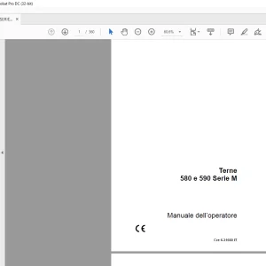 Case 580 e 590 Serie M Terne Manuale dell’operatore 6-31660 - PDF DOWNLOAD (Italian)