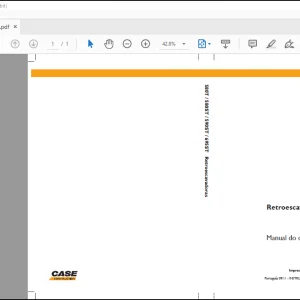 Case 580T 580ST 590ST 695ST Retroescavadoras Manual do Operador(84392824) - PDF DOWNLOAD(Portuguese)