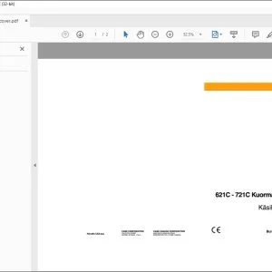 Case 621C 721C Kuormaaja Kãsikirja 6-5001 - PDF DOWNLOAD