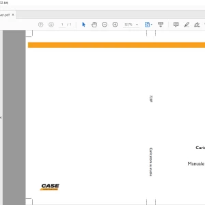 Case 721F Caricatore su ruote Manuale dell’operatore 84425368 - PDF DOWNLOAD (ITALIAN)