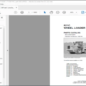 Case 821C WHEEL LOADER PARTS CATALOG MANUAL(7-8581ML)_EN_FR_ES_DE_PT_IT_DU_DA- PDF DOWNLOAD
