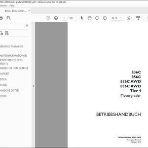 Case 580SR 580SR+ 590SR 695SR Werkstatthandbuch 87643855B - PDF DOWNLOAD (German)