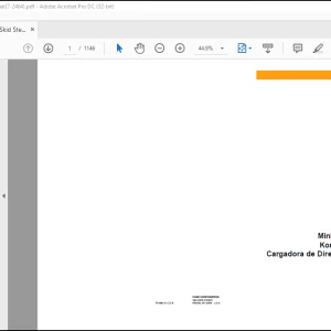 Case 90XT Skid Steer Parts Catalogue Manual(7-2464)_EN_ES_FR_DE  - PDF DOWNLOAD