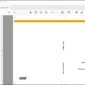 Case 921E TIER3 CARICATORE SU RUOTE MANUALE DELL’OPERATORE(84266600) - PDF DOWNLOAD (Italian)